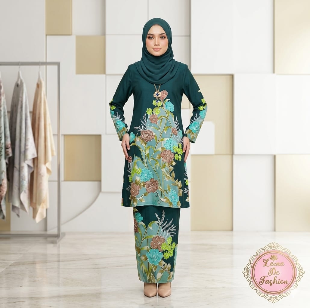 Baju Kurung Kedah Delaila Lace